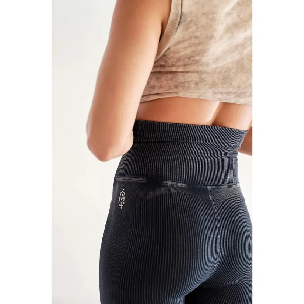 Free People Ultra High-Rise 7/8 Happiness Runs Leggings NWOT
